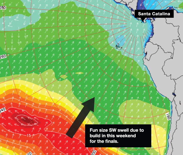 World Swell Chart