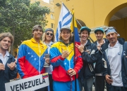 Team Uruguay and Team Venezuela. Credit: ISA/Rommel Gonzales