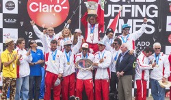 HISTORIC DAY OF SURFING AT THE CLARO ISA 50TH ANNIVERSARY WORLD SURFING GAMES IN PERU