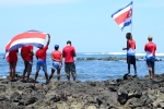 Team Costa Rica. Credit: ISA/ Michael Tweddle