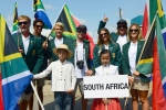 Team Soth Africa. Credit:ISA/ Michael Tweddle