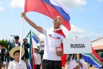 Team Russia. Credit:ISA/ Michael Tweddle