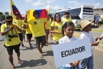 Team Ecuador. Credit:ISA/ Rommel Gonzales